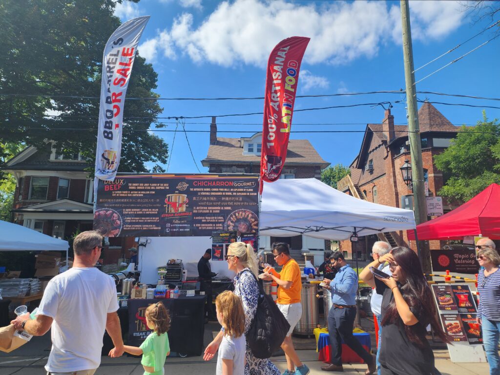 Steak Barrels presentes en un festival de Canadá.